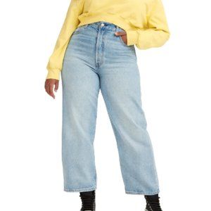 Levi's jeans ribcage straight ankle